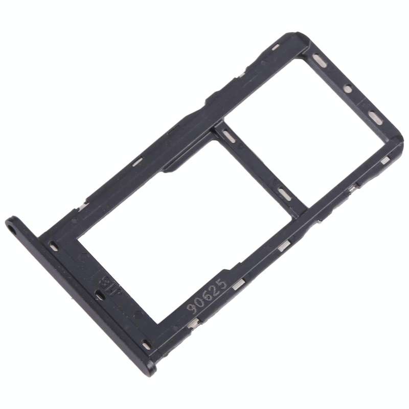 For Motorola Moto G7 Power US Version SIM Card Tray + Micro SD Card Tray (Black)