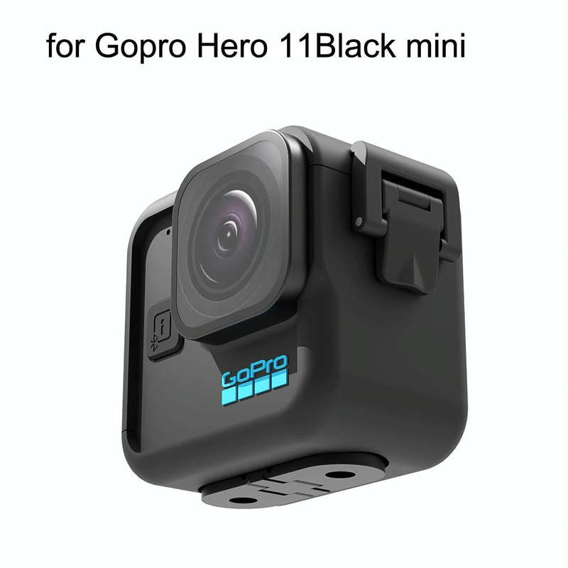For GoPro Hero 11 Black Mini G11M-BHK-ADJ Protection Border / Rabbit Cage Sports Camera Accessori...