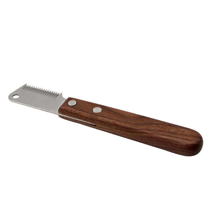 HOP Terrier Dog Plucking Knife Pet Grooming & Shaving Tool( CS21 Left Hand)