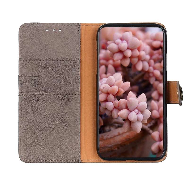 For OnePlus 9R KHAZNEH Cowhide Texture Horizontal Flip Leather Case with Holder & Card Slots & Wa...