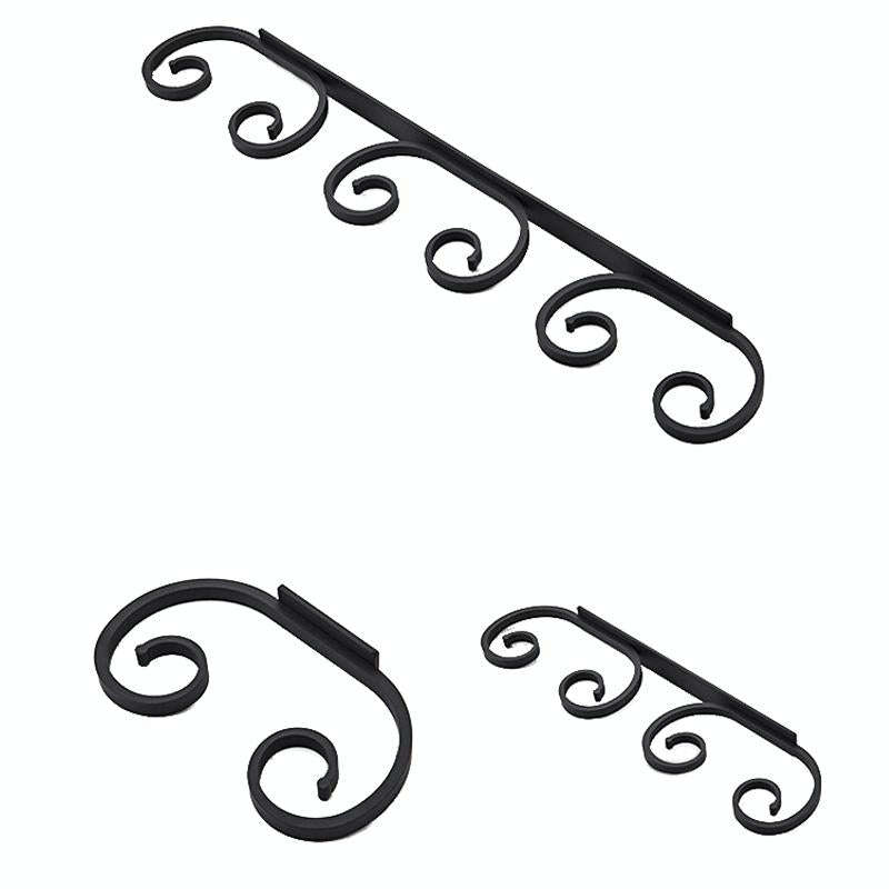 Household Punch-free Red Wine Glass Upside Down Rack, Style: 2 Slots