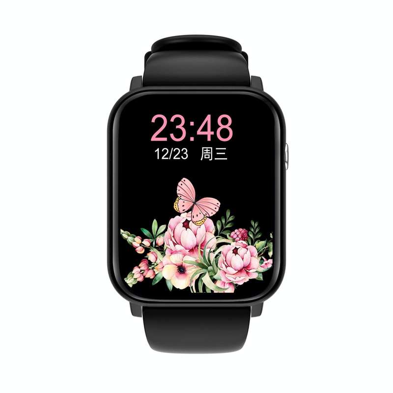 Q28 1.8 inch Color Screen Smart Watch,Support Heart Rate Monitoring / Blood Pressure Monitoring(B...