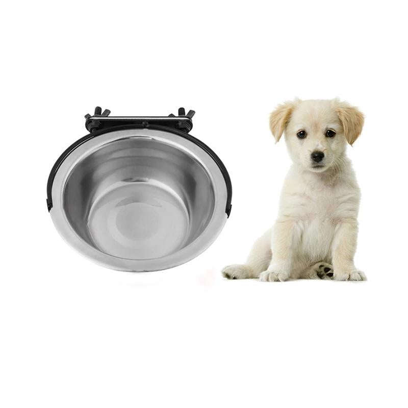 Stainless Steel Suspension Style Dog Feeding Bowl, Size: M