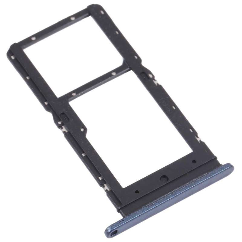 SIM Card Tray + SIM Card Tray / Micro SD Card Tray for Huawei Maimang 10 SE (Blue)