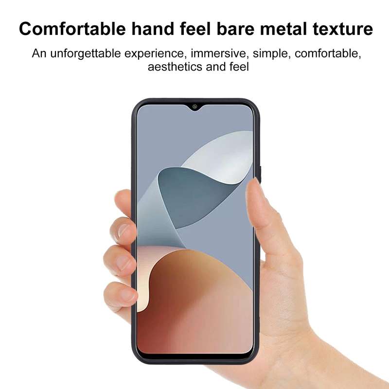 For ZTE Blade A73 4G/V50 Smart/Axon 50 Lite TPU Phone Case(Black)