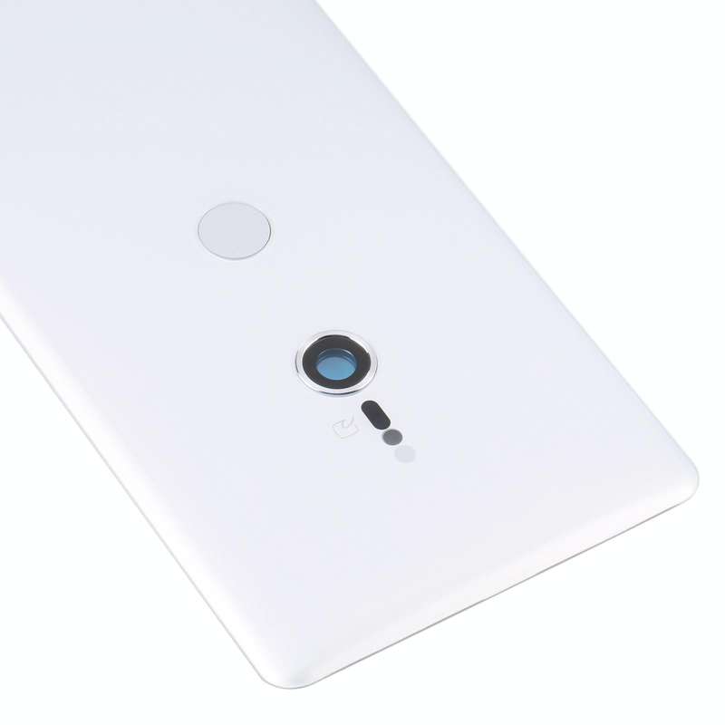 Original Battery Back Cover with Fingerprint for Sony Xperia XZ3(Silver)