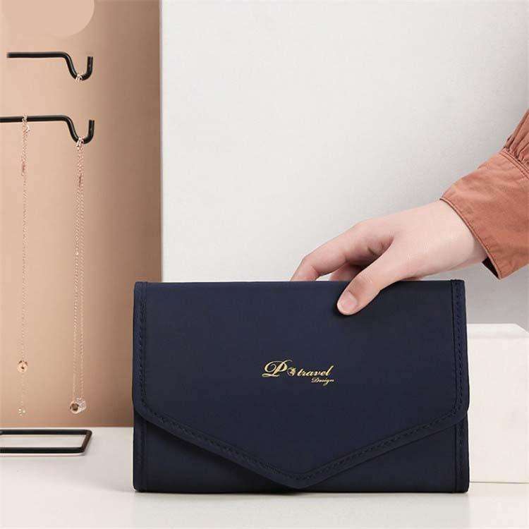 P.travel Multifunctional Portable Earrings Ring Jewelry Storage Bag