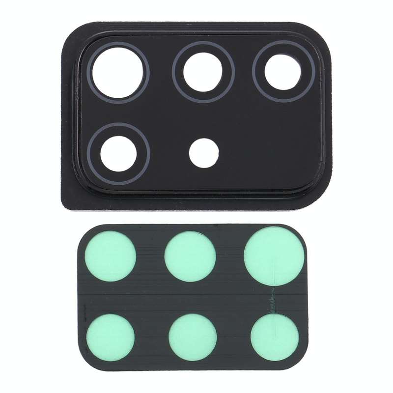 For Samsung Galaxy A51 10pcs Camera Lens Cover (Black)