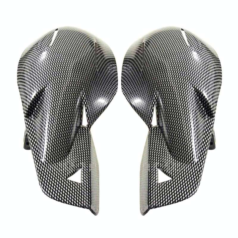 2 PCS Motorcycle Universal ABS Handle Wind-block Handguard(Grey)