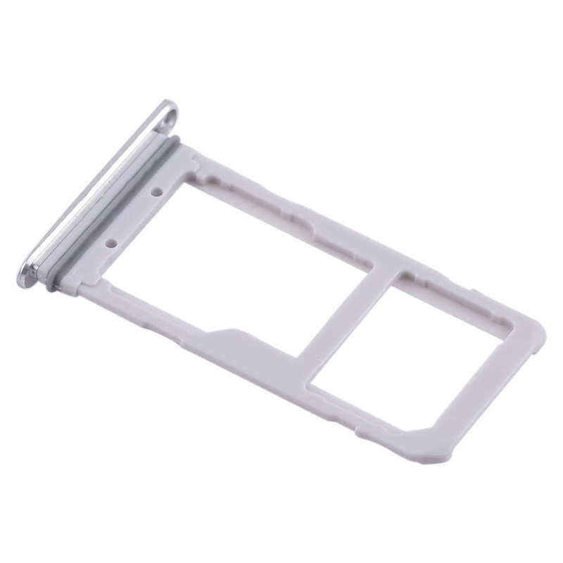 For Galaxy S7 Edge 2 SIM Card Tray / Micro SD Card Tray (White)