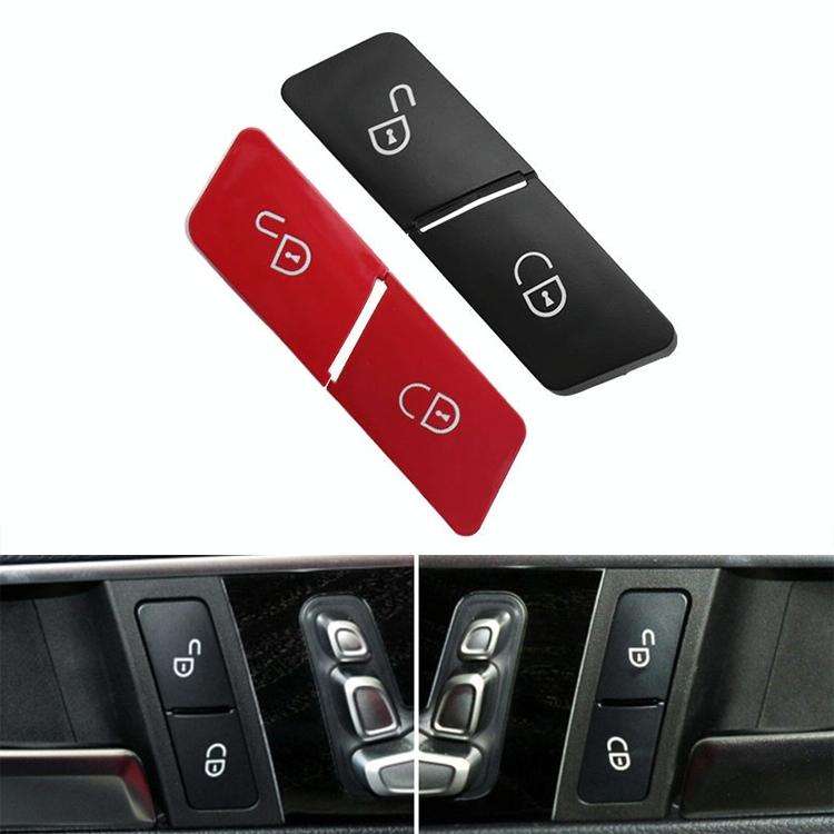 Car Left Side Door Lock Switch Buttons 2049058402 for Mercedes-Benz W204, Left Driving (Black)