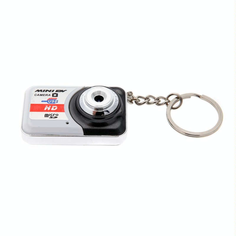 X6 Portable Ultra Mini HD Kids Digital Camera DV Camcorder with Key Ring, Support TF Card(Glamour...