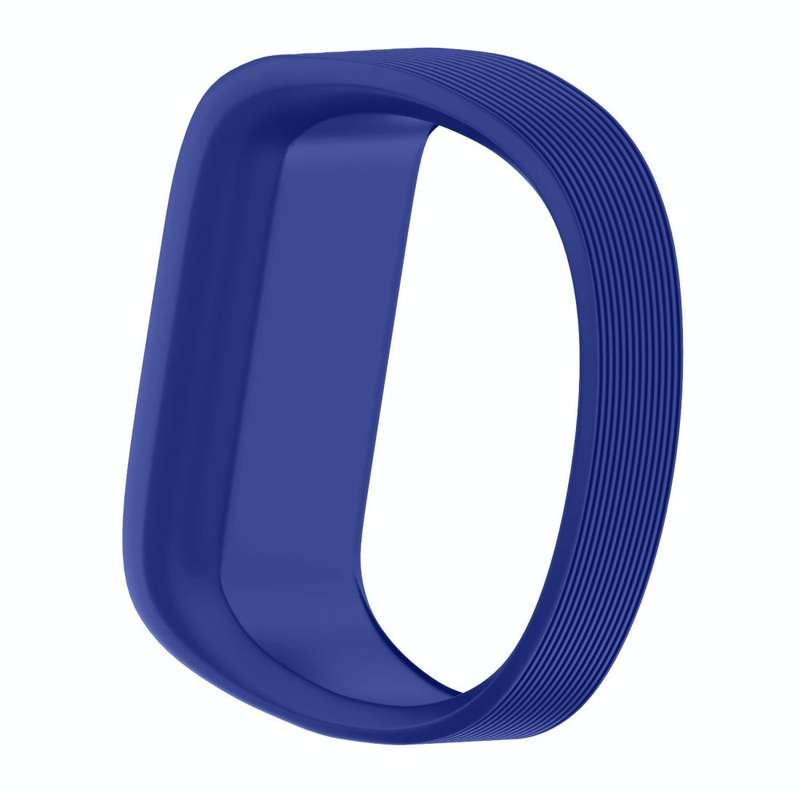 Silicone Sport Watch Band for Garmin Vivofit JR, Size: Large(Blue)