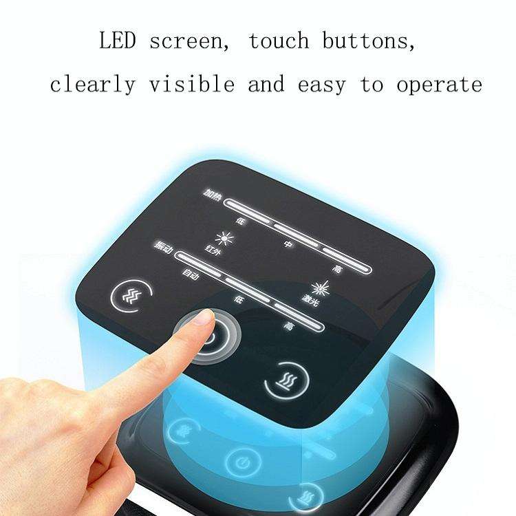 Rechargeable Infrared Hot Compress Knee Massager Physiotherapy Device(English)
