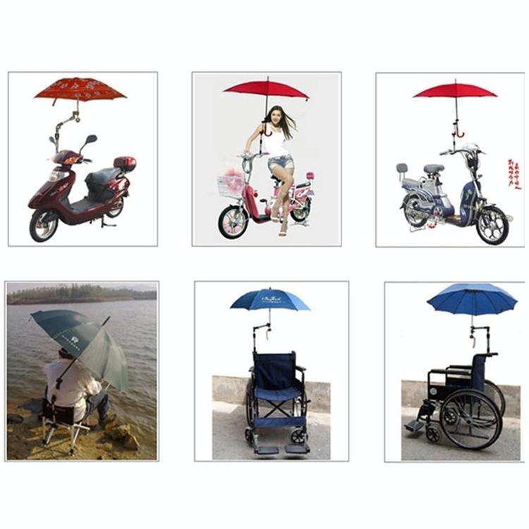 Universal Foldable Adjustable Stainless Steel Cycling Umbrella Bracket Holder Angle Adjustable Mo...