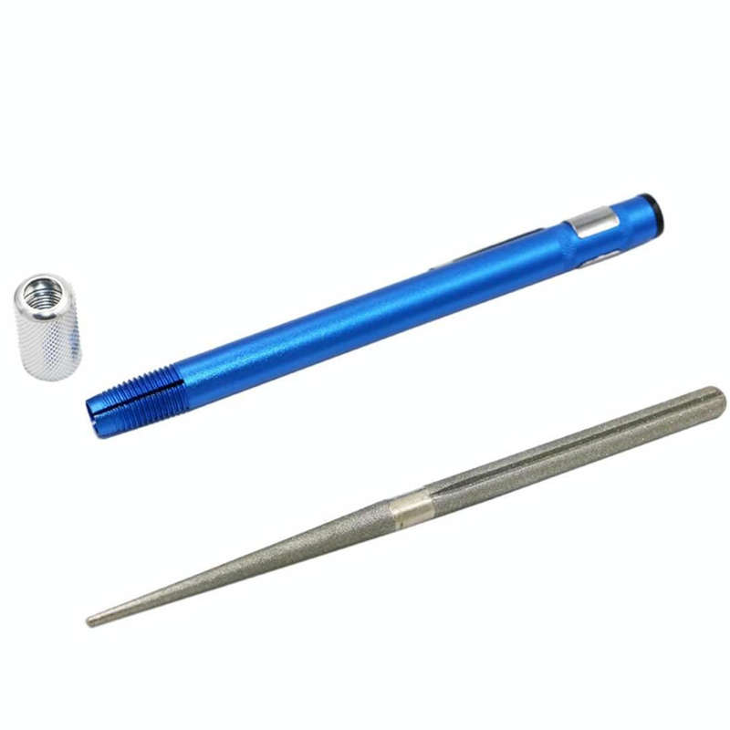 Diamond Carbon Steel Knife Fishhook Sharpener Portable Kitchen Accessories Multi Purpose Sharpene...