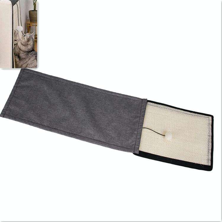 Natural sisal pet cat scratch board cat scratch pad sofa protector(Beige Handrail Pad)