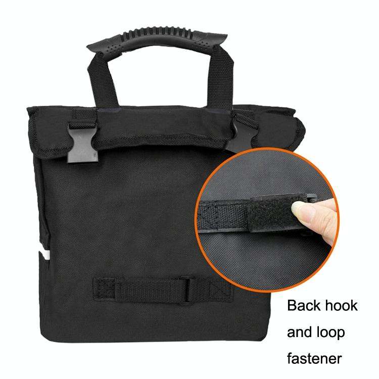 Outdoor Bicycle Motorcycle Mountain Bike Rear Pack Bag After Riding Shelf Bag(Black Edge)