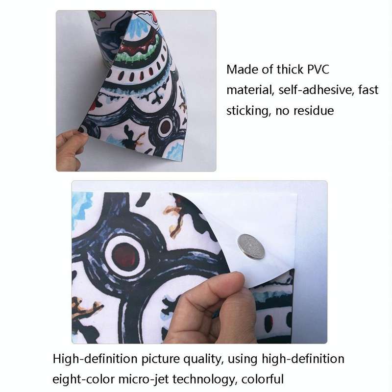 Self-Adhesive Heat-Resistant Oil-Proof Stickers Household Kitchen Stove Tile Wall Stickers, Speci...