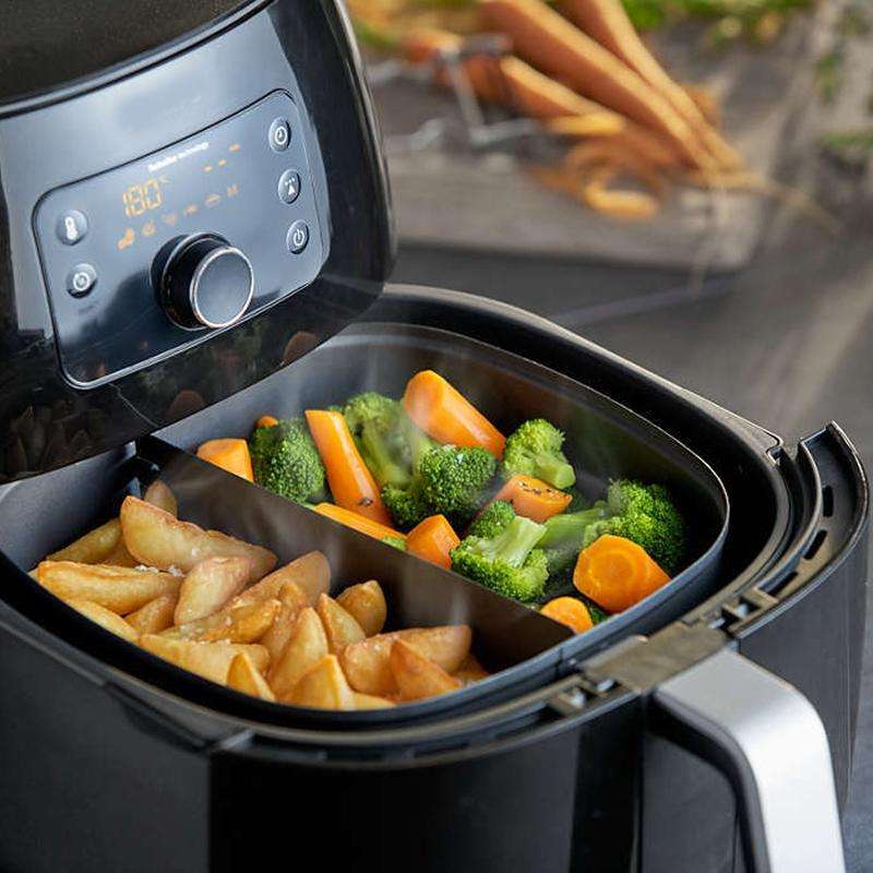 23cm Air Fryer Basket Divider Separator for Cooking BBQ Steak