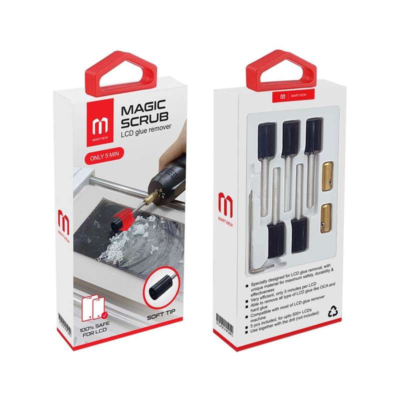 Martview Magic Scrub LCD Glue Remover Head