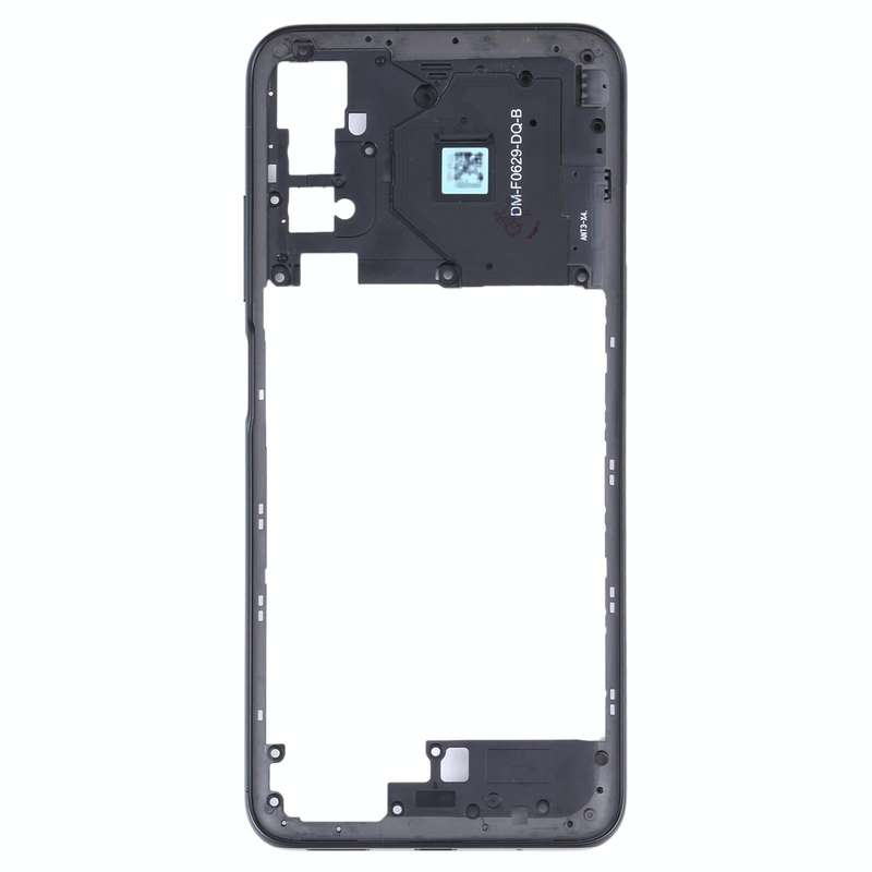 Original Middle Frame Bezel Plate for Xiaomi Poco M3 Pro 5G M2103K19PG M2103K19PI (Black)
