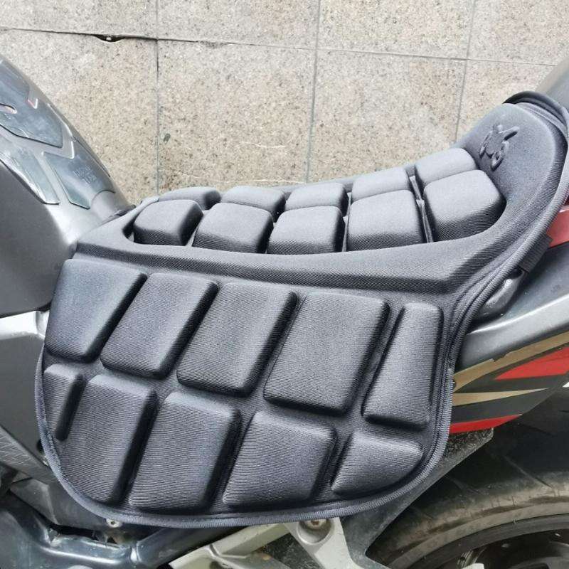 Shock Absorption Heat Insulation Breathable Motorcycle Seat Cushion, Style: Saddle Type