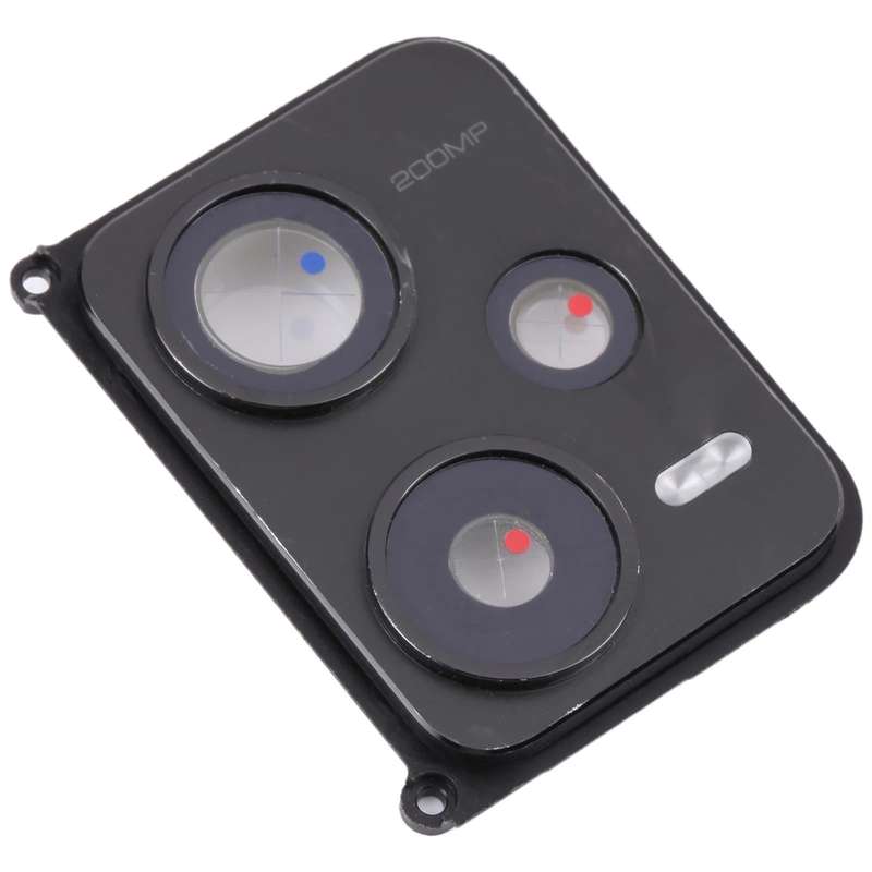 Back Camera Lens Frame for Xiaomi Redmi Note 12 Pro+ (Black)
