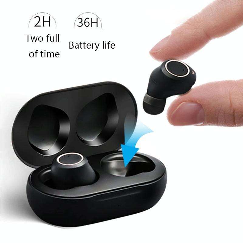 GM-305 Binaural Magnetic Rechargeable Hearing Aid Wireless Elderly Voice Amplifier (Flesh + White)