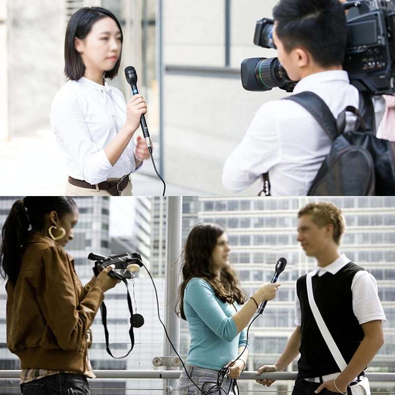 BOYA BY-HM100 Omni-Directional Handheld Dynamic Microphone with XLR Connector