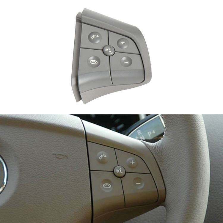 Car Right Side 5-button Steering Wheel Switch Buttons Panel 1648200110 for Mercedes-Benz W164, Le...