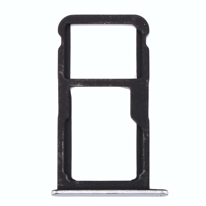 For Huawei Honor 8 Lite / P8 Lite 2017 SIM Card Tray & SIM / Micro SD Card Tray(White)