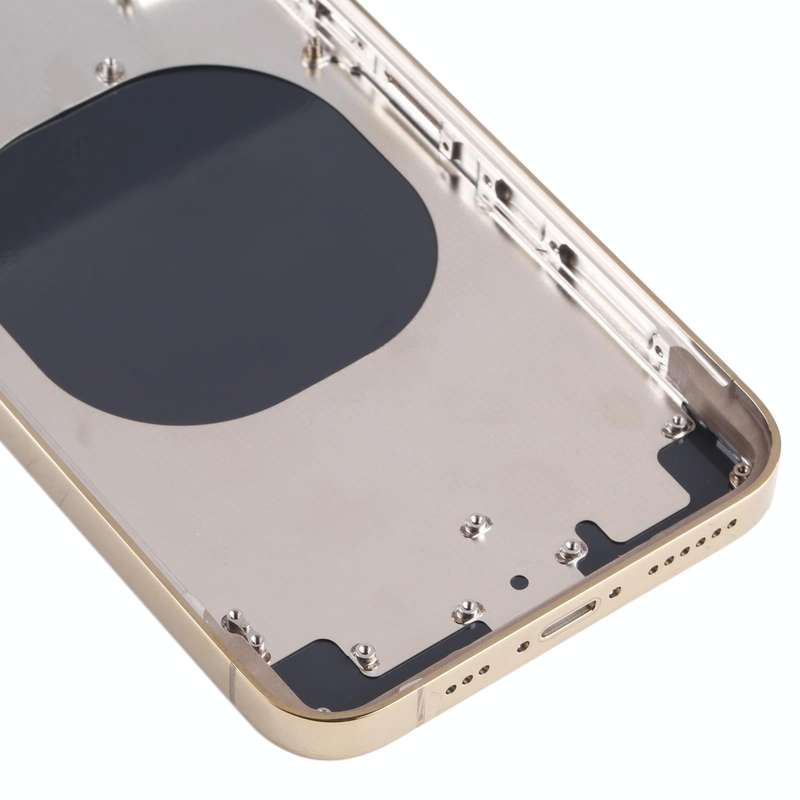 Back Housing Cover with Appearance Imitation of iP13 Pro for iPhone X(Gold)