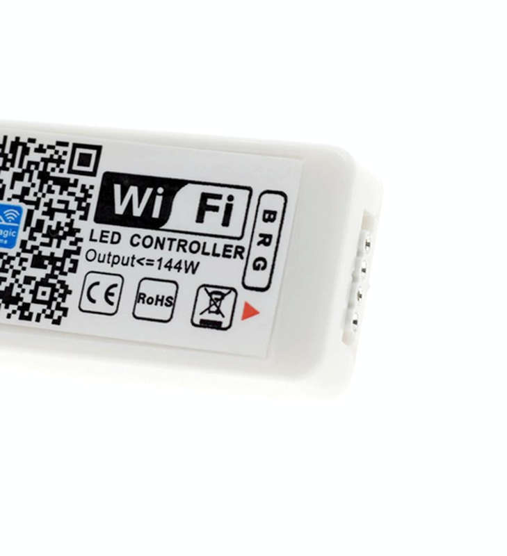 Smart Phone Control Music and Timer Mode Home Mini WIFI LED RGB Controller, type:RGB IR Controller