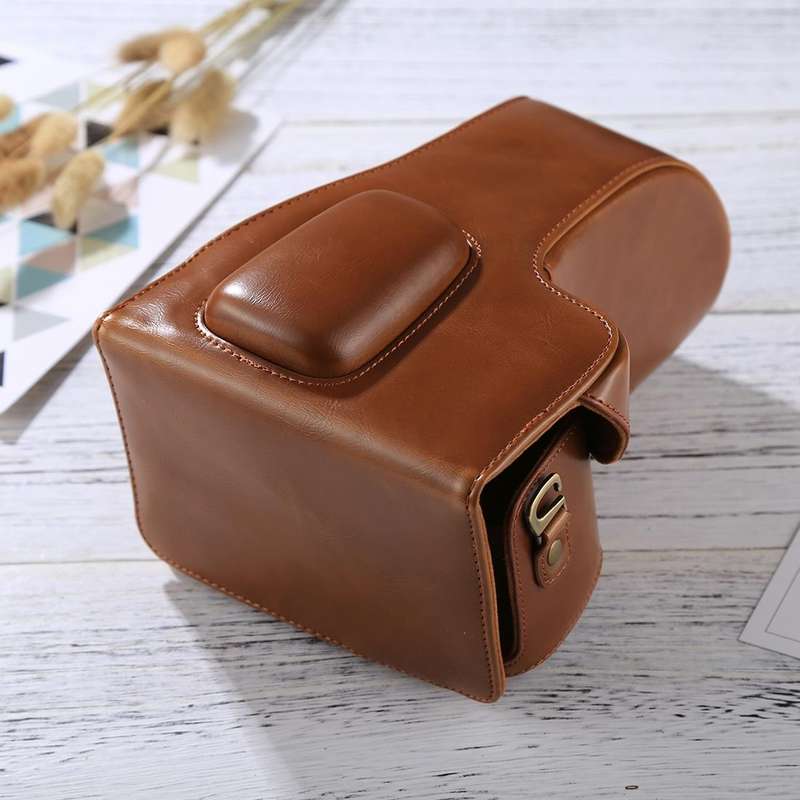 Full Body Camera PU Leather Case Bag for Nikon D5300 / D5200 / D5100 (18-55mm / 18-105mm / 18-140...