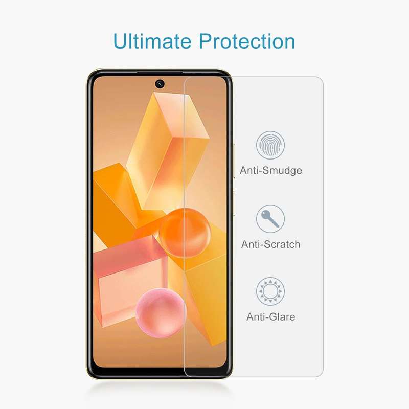 For Infinix Hot 40 Pro 50pcs 0.26mm 9H 2.5D Tempered Glass Film