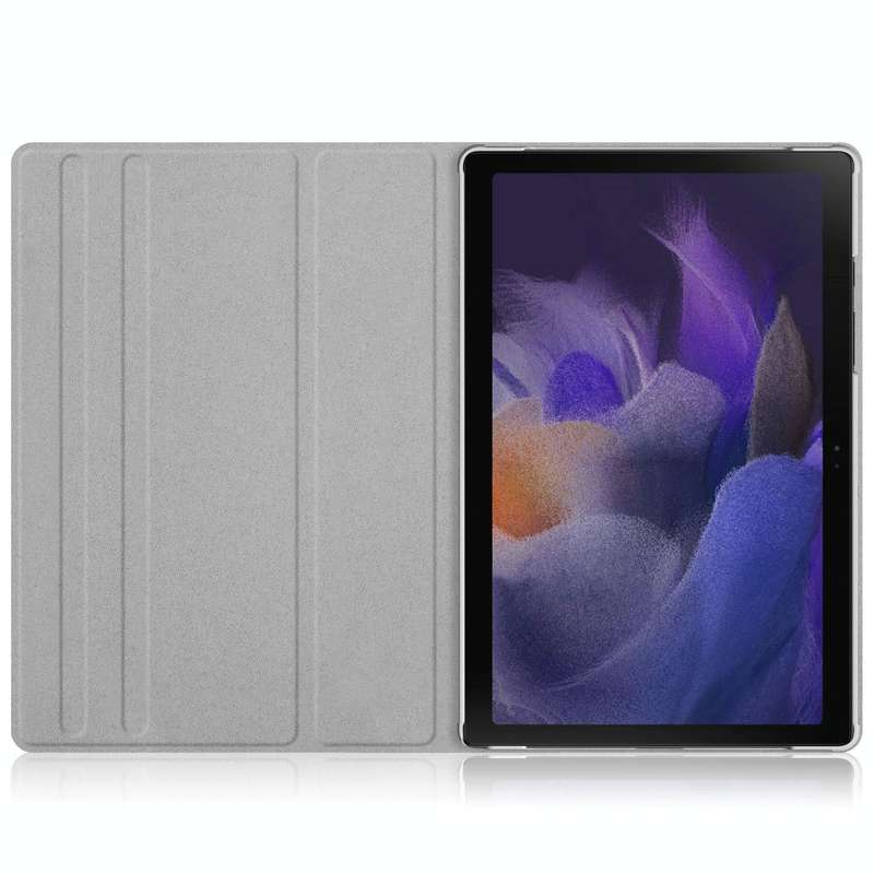 For Samsung Galaxy Tab A8 2022 SM-X200 360 Degrees Rotation Leather Tablet Case(Grey)
