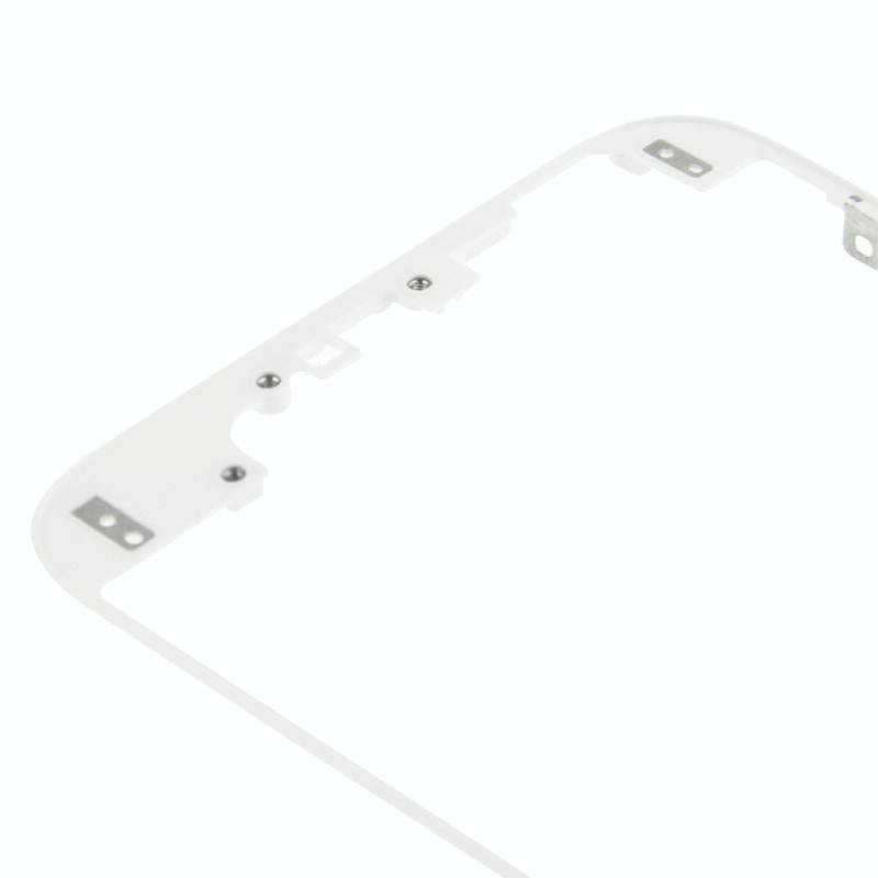 Front LCD Screen Bezel Frame for iPhone 6 Plus(White)