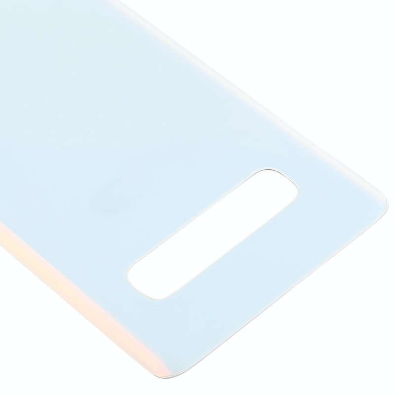 For Galaxy S10 Battery Back Cover (White)