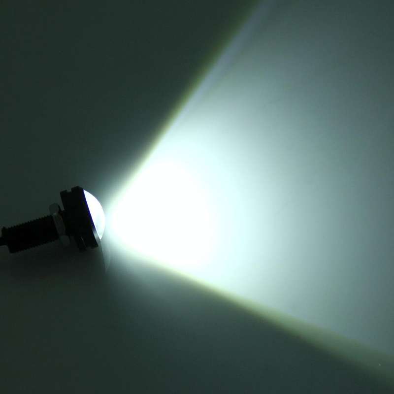 2 PCS 2W (White + Yellow Light) Car Auto Eagle Eyes Fog Light Turn Light with 12 SMD-4014 LED Lam...