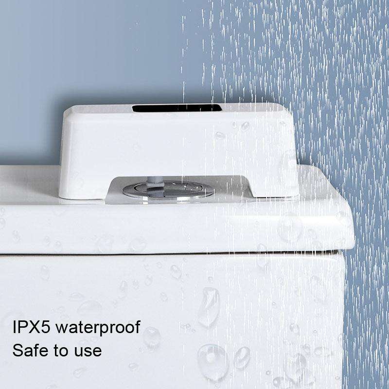 CSQ034 Toilet Sensor Flush Machine Free Contact Charging Smart Infrared Induction Press(Blue)