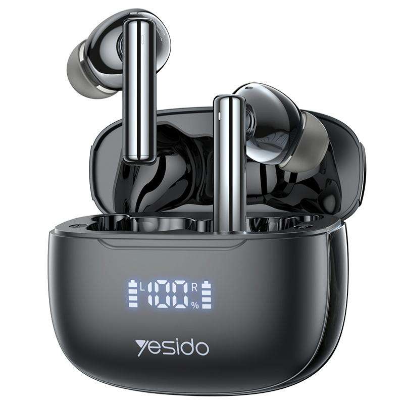 Yesido TWS23 Bluetooth 5.3 LED Digital Display TWS ANC Noise Reduction Wireless Bluetooth Earphone