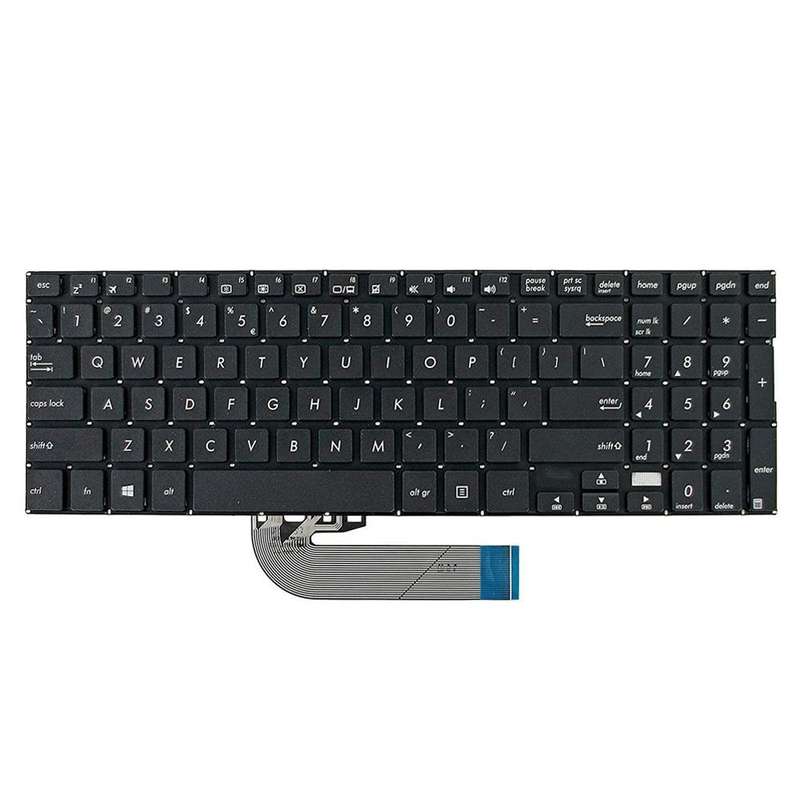 For ASUS TP500 TP500L TP500LA/LB TP500LN US Version Laptop Keyboard(Black)