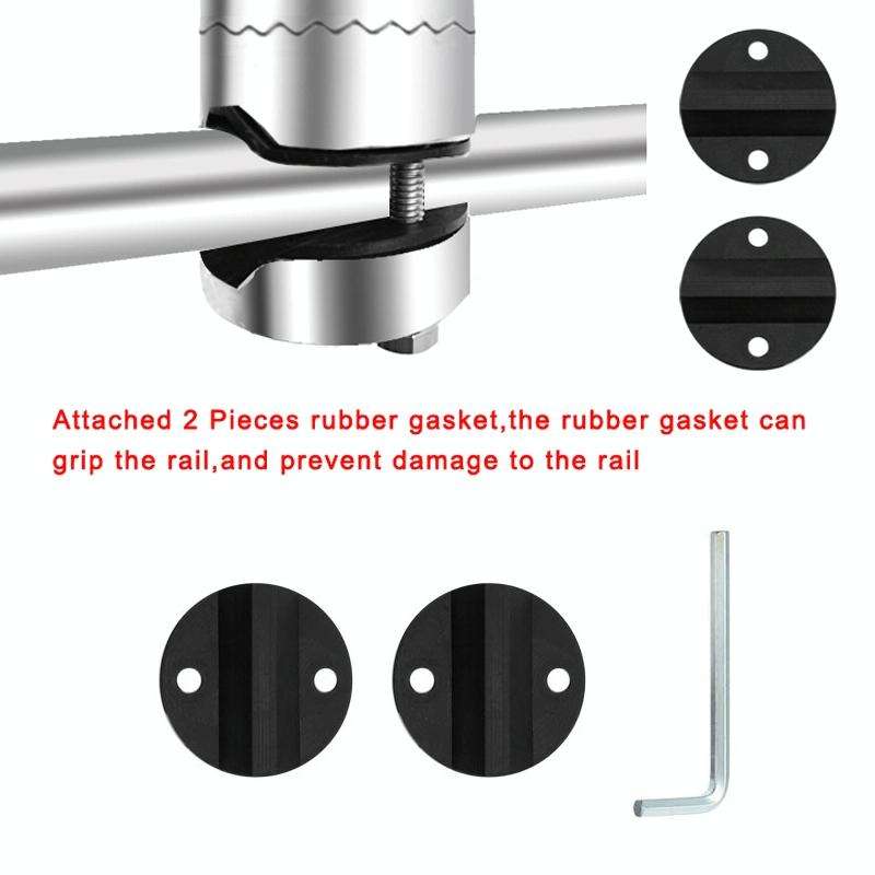 BSET MATEL Marine Hardware 316 Stainless Steel Fishing Rod Seat Yacht Sea Fishing Bracket 19-26mm