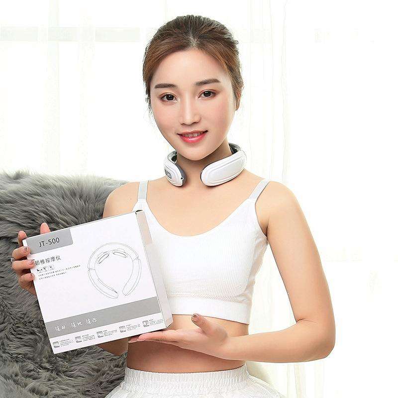 Intelligent Wireless Electromagnetic Pulse Cervical Spine Physiotherapy Instrument Neck Protector...