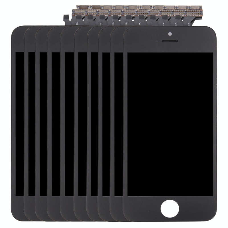 10 PCS TFT LCD Screen for iPhone 5 Digitizer Full Assembly with Frame