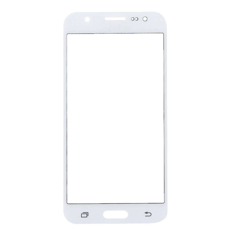 For Samsung Galaxy J7 / J700 10pcs Front Screen Outer Glass Lens (White)