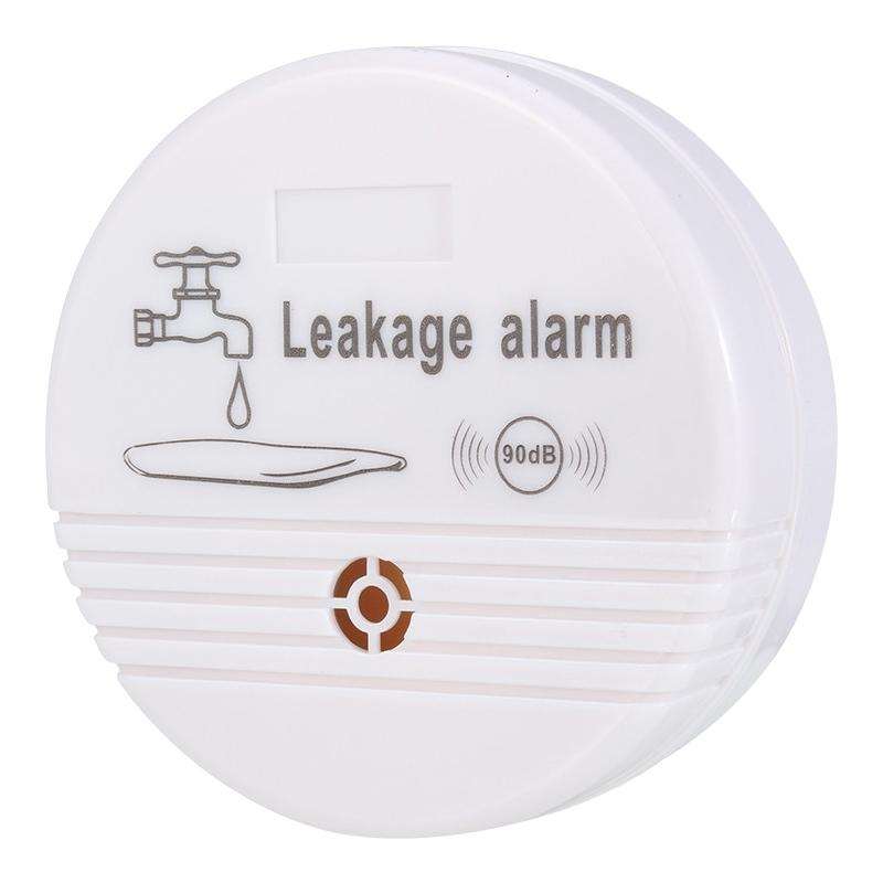360 Degrees Water Leak Detector Sensor 85dB Volume Water Leakage Alarm for Home Kitchen, Toilet, ...
