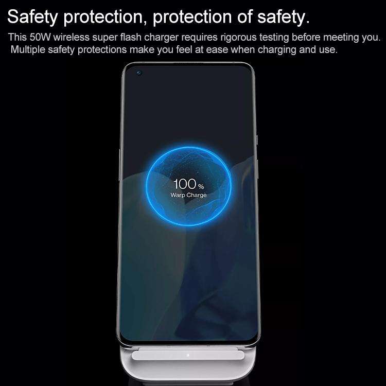 Original OnePlus Warp Flash Charging Mobile Phone Wireless Charger, Max Power: 50W