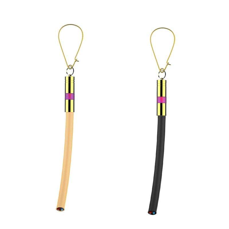 2 PCS P183 Car Anti-Static Elimination Release Device Grounding Strip Car Off-Road Exhaust Pipe A...
